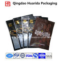 Matte Finished Plastic Food Packaging Bag with Zipper/Botom Gusset